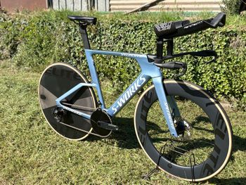 Used Specialized S-Works Shiv TT Disc Module - FACT 11r Carbon 2025 2025 Road & Gravel, Light Gray — image 6 of 18