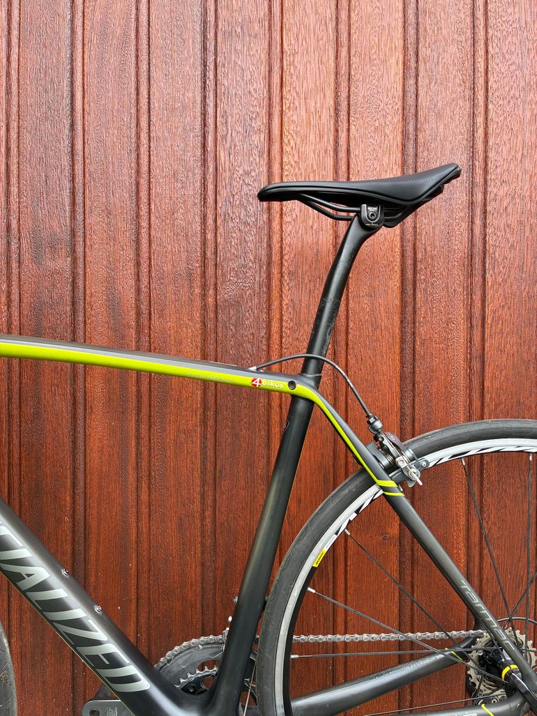 Used Specialized Men's Tarmac SL5 Expert DA 2018 2018 Road & Gravel, Schwarz — image 16 of 18