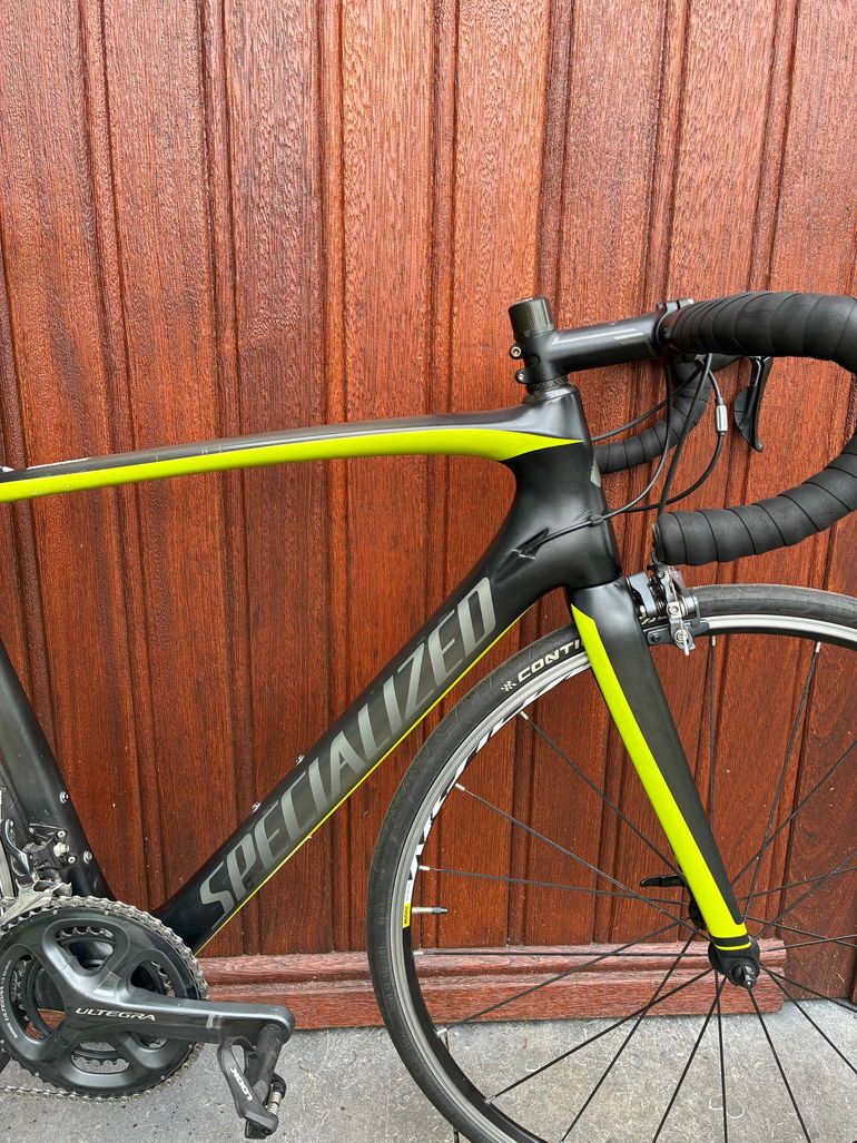 Used Specialized Men's Tarmac SL5 Expert DA 2018 2018 Road & Gravel, Schwarz — image 2 of 18