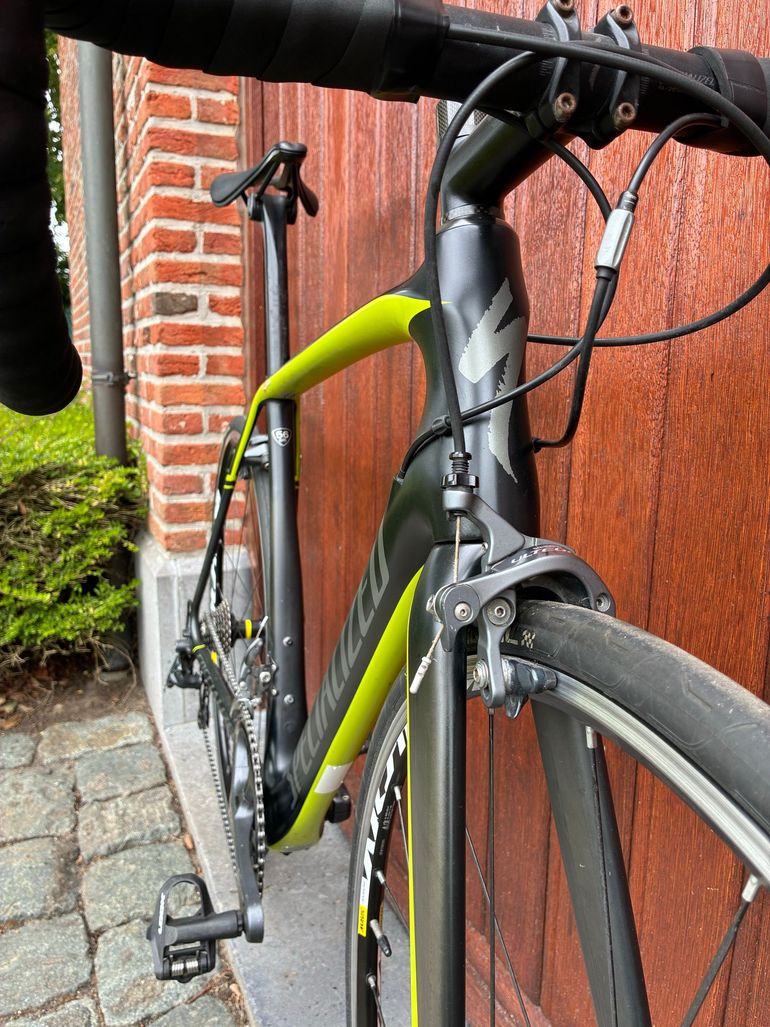 Used Specialized Men's Tarmac SL5 Expert DA 2018 2018 Road & Gravel, Schwarz — image 6 of 18