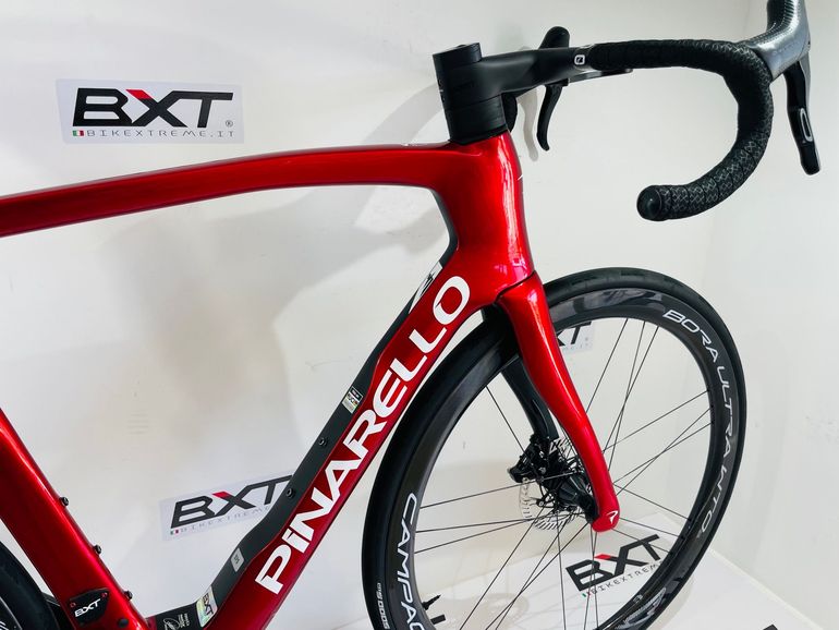 Used Pinarello Pinarello Dogma F Super Record 1x13v Bora Utra 45 57.5 2026 Road & Gravel, Rojo — image 3 of 8