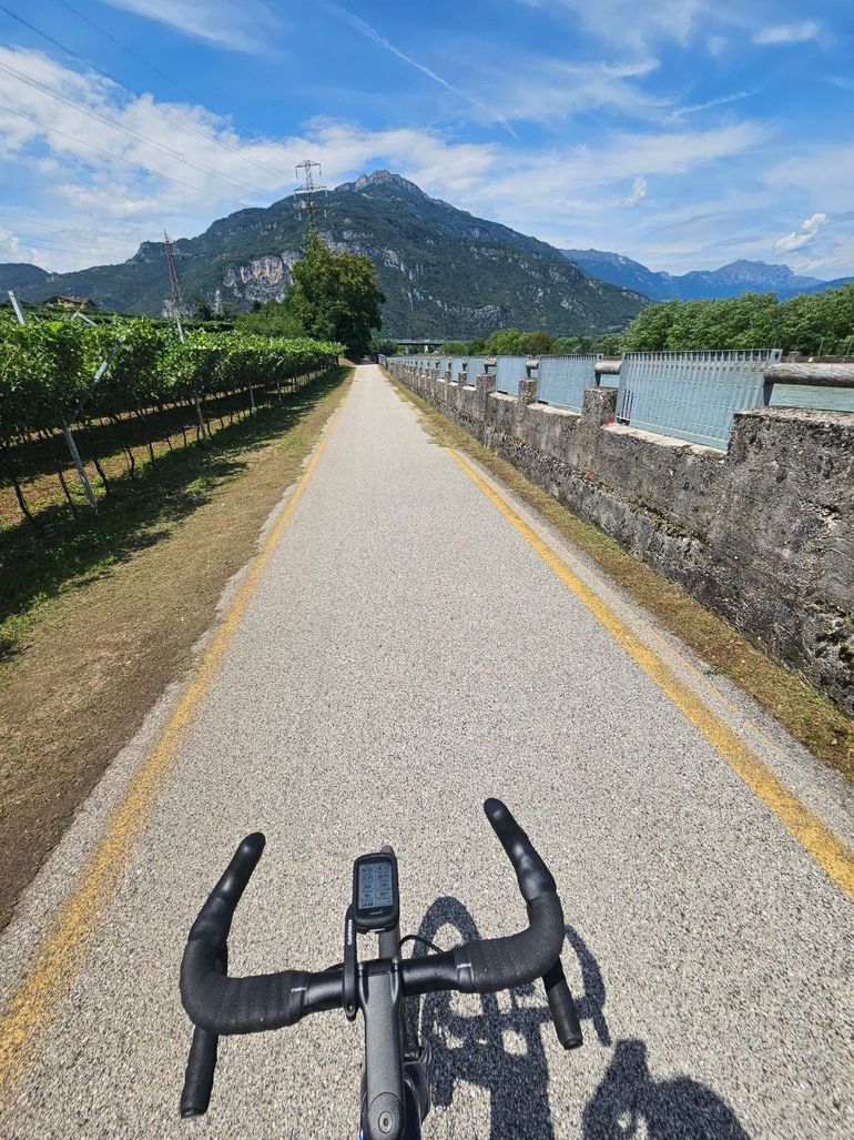 Used Trek Domane SL 6 Gen 4 2024 2024 Road & Gravel, Blau — image 4 of 5