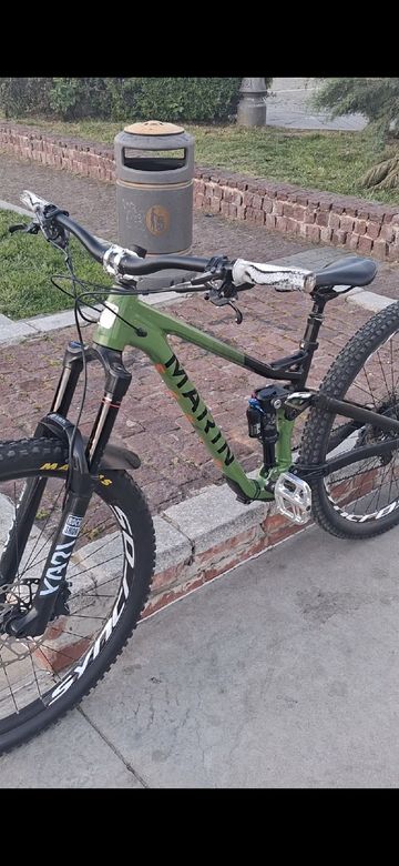 Used Marin Alpine Trail 7 2023 2023 Mountainbike, Green, 29 — image 2 of 7