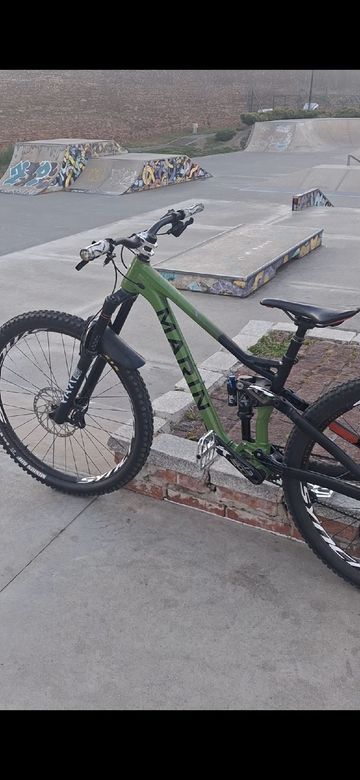 Used Marin Alpine Trail 7 2023 2023 Mountainbike, Green, 29 — image 1 of 7