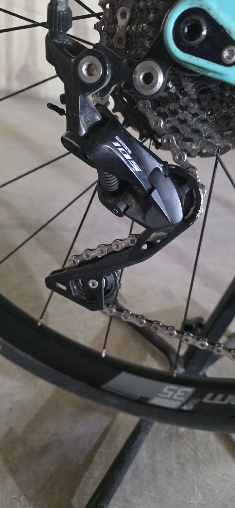 Used Bianchi Sprint Disc Ultegra 2021 2021 Road & Gravel, Grün — image 6 of 6