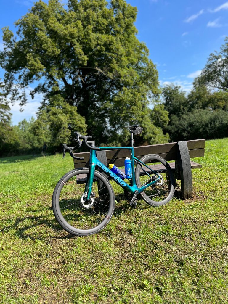 Used Cervélo Caledonia Ultegra Di2 Disc 2021 2021 Road & Gravel, Green — image 8 of 13