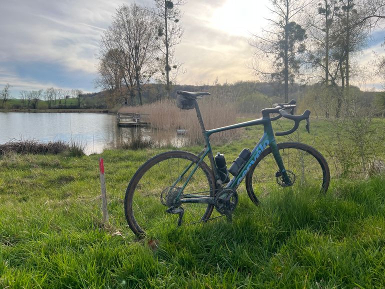 Used Cervélo Caledonia Ultegra Di2 Disc 2021 2021 Road & Gravel, Green — image 12 of 13