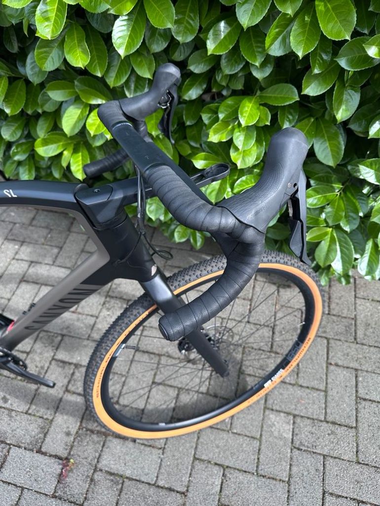 Used Canyon Grail CF SL 7 2020 2020 Road & Gravel, Light Gray — image 4 of 5