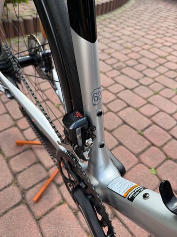Used Cannondale SuperSix EVO Carbon Disc Ultegra Di2 2022 Road & Gravel, Light Gray — image 6 of 11