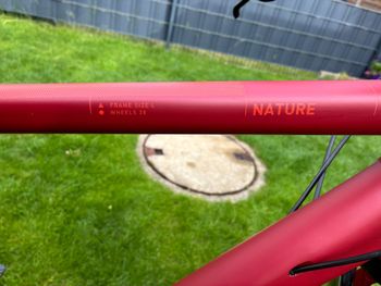Used CUBE NATURE 2022 2022 Urban, Red — image 6 of 15