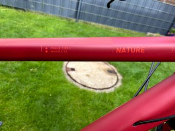 Used CUBE NATURE 2022 2022 Urban, Red — image 6 of 15