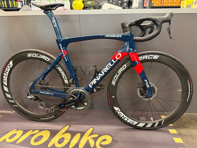 Used Pinarello DOGMA F12 DURA ACE Di2 Disc 2022 2022 Road & Gravel, Blue — image 1 of 5