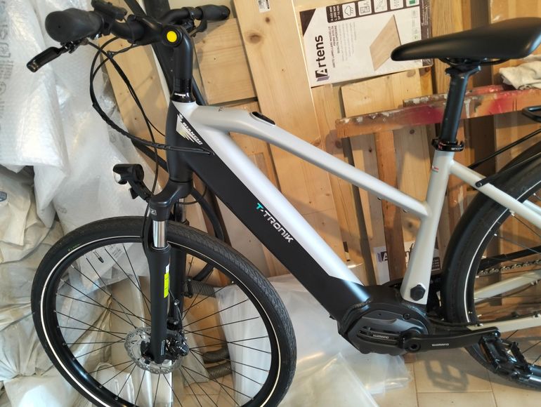 Used Bianchi T-tronik SRAM X7 2023 Urban, Light Gray — image 7 of 9