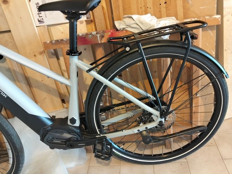 Used Bianchi T-tronik SRAM X7 2023 Urban, Light Gray — image 2 of 9