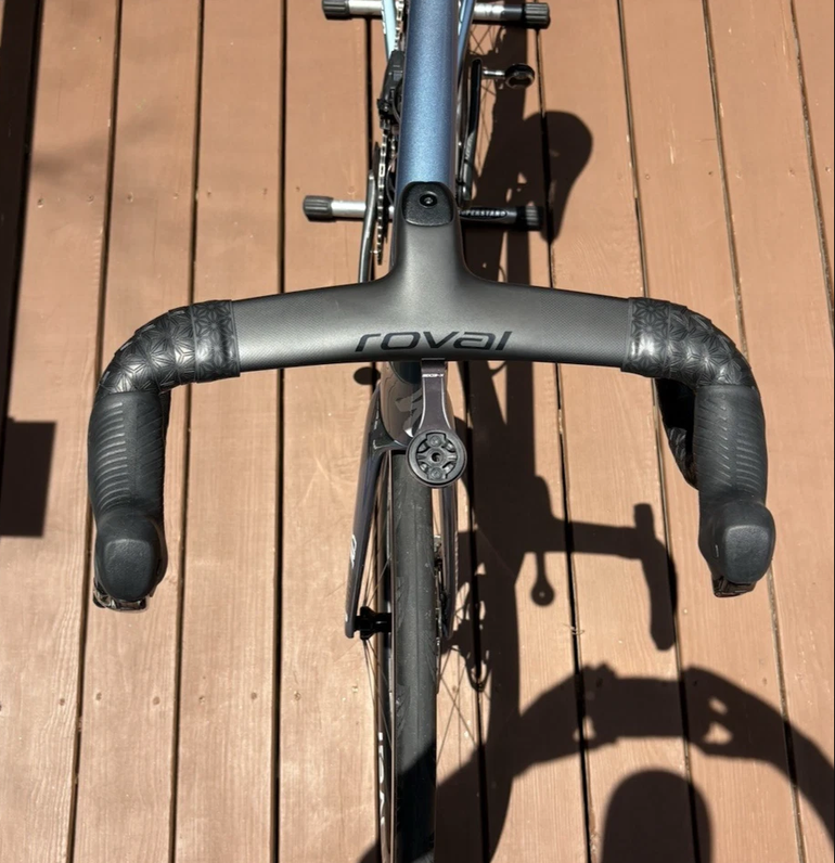 Used Specialized S-Works Tarmac SL8 Size: 52cm Custom Build, Rapide CLX 3 Gloss 2025 Road & Gravel, Blau — image 5 of 6