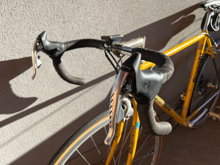 Used Bianchi Campione Campagnolo Veloce 1995 Road & Gravel, Orange — image 15 of 21