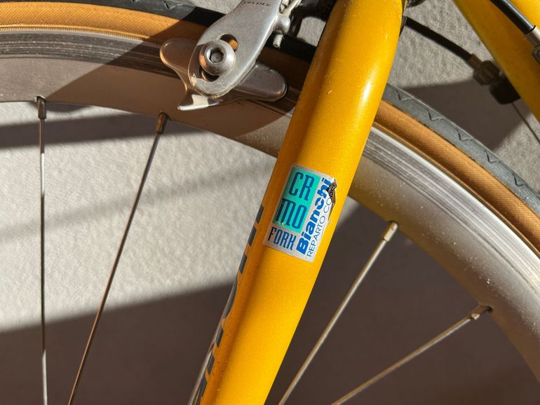 Used Bianchi Campione Campagnolo Veloce 1995 Road & Gravel, Orange — image 10 of 21