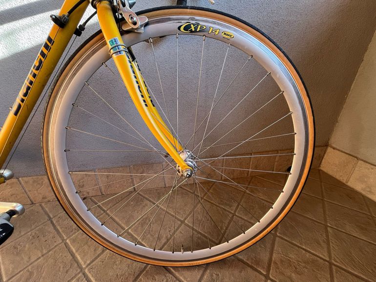 Used Bianchi Campione Campagnolo Veloce 1995 Road & Gravel, Orange — image 7 of 21