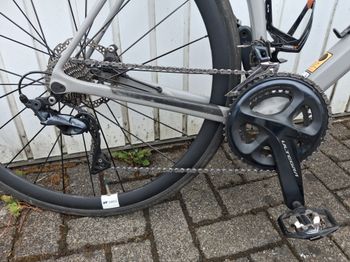 Used Canyon Roadlite CF 8 2021 2021 Urban, Light Gray — image 3 of 4