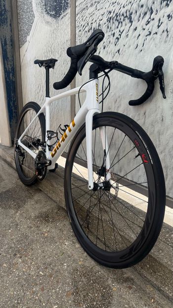 Used Giant TCR Advanced Disc 3 2022 2022 Road & Gravel, White — image 5 of 5