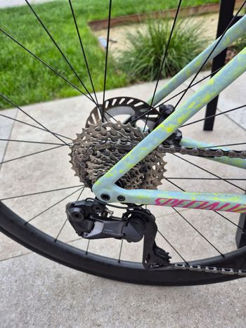 Used Specialized Tarmac Shimano Ultegra Di2 2025 Road & Gravel, Green — image 5 of 7