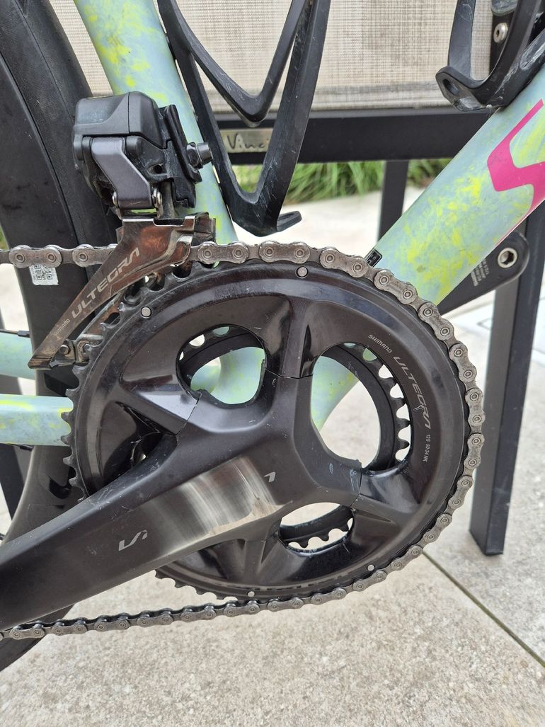 Used Specialized Tarmac Shimano Ultegra Di2 2025 Road & Gravel, Green — image 7 of 7