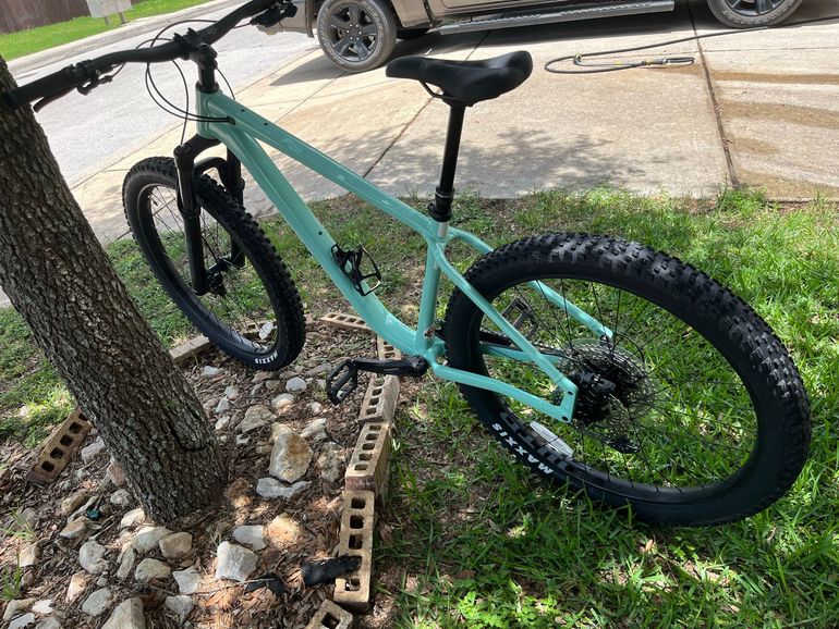 Used Salsa Timberjack SLX 27.5+ 2023 2023 Mountainbike, Green, 27.5 — image 2 of 4