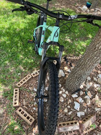 Used Salsa Timberjack SLX 27.5+ 2023 2023 Mountainbike, Green, 27.5 — image 4 of 4