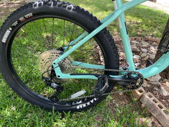 Used Salsa Timberjack SLX 27.5+ 2023 2023 Mountainbike, Green, 27.5 — image 3 of 4