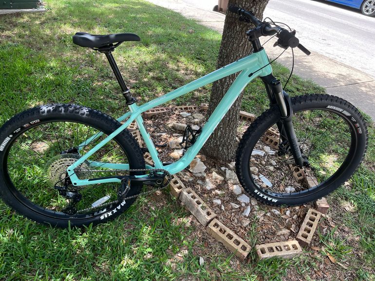 Used Salsa Timberjack SLX 27.5+ 2023 2023 Mountainbike, Green, 27.5 — image 1 of 4