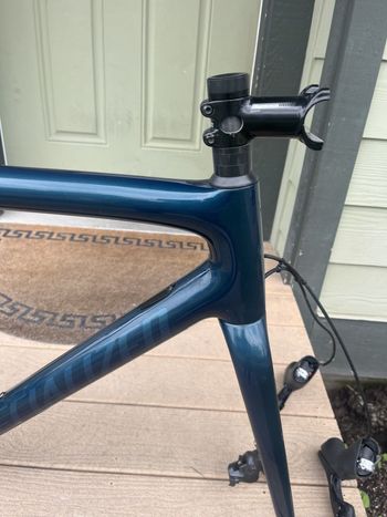 Used Specialized Crux Pro 2023 Frameset 2023 Road & Gravel, Blue — image 3 of 13