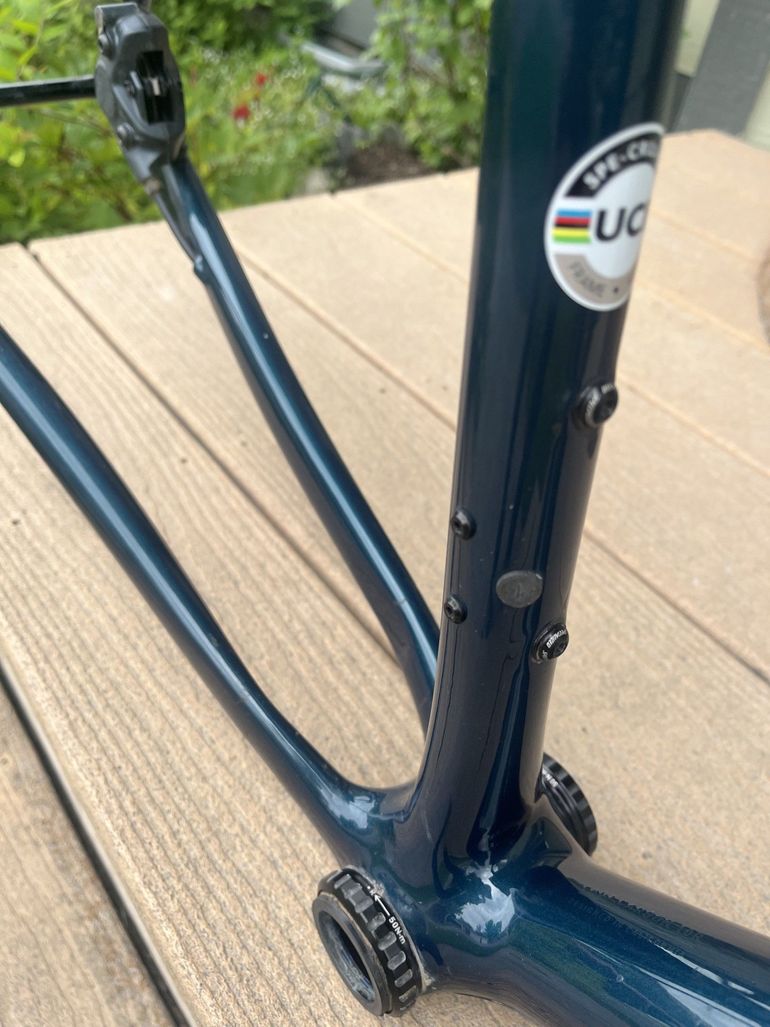 Used Specialized Crux Pro 2023 Frameset 2023 Road & Gravel, Blue — image 7 of 13