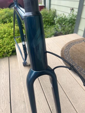Used Specialized Crux Pro 2023 Frameset 2023 Road & Gravel, Blue — image 4 of 13
