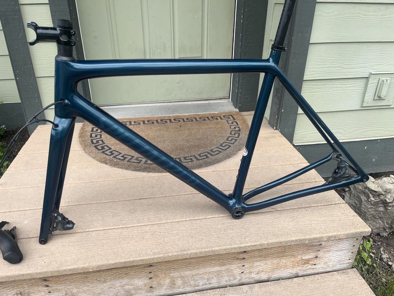 Used Specialized Crux Pro 2023 Frameset 2023 Road & Gravel, Blue — image 5 of 13