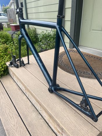 Used Specialized Crux Pro 2023 Frameset 2023 Road & Gravel, Blue — image 10 of 13