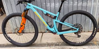 Used Santa Cruz Blur X01 / Carbon CC / 29 2021 2021 Mountainbike, Blue — image 2 of 6
