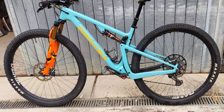 Used Santa Cruz Blur X01 / Carbon CC / 29 2021 2021 Mountainbike, Blue — image 2 of 6