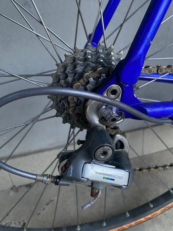 Used Look Look Custom Shimano 600 1998 Road & Gravel, Blau — image 9 of 12