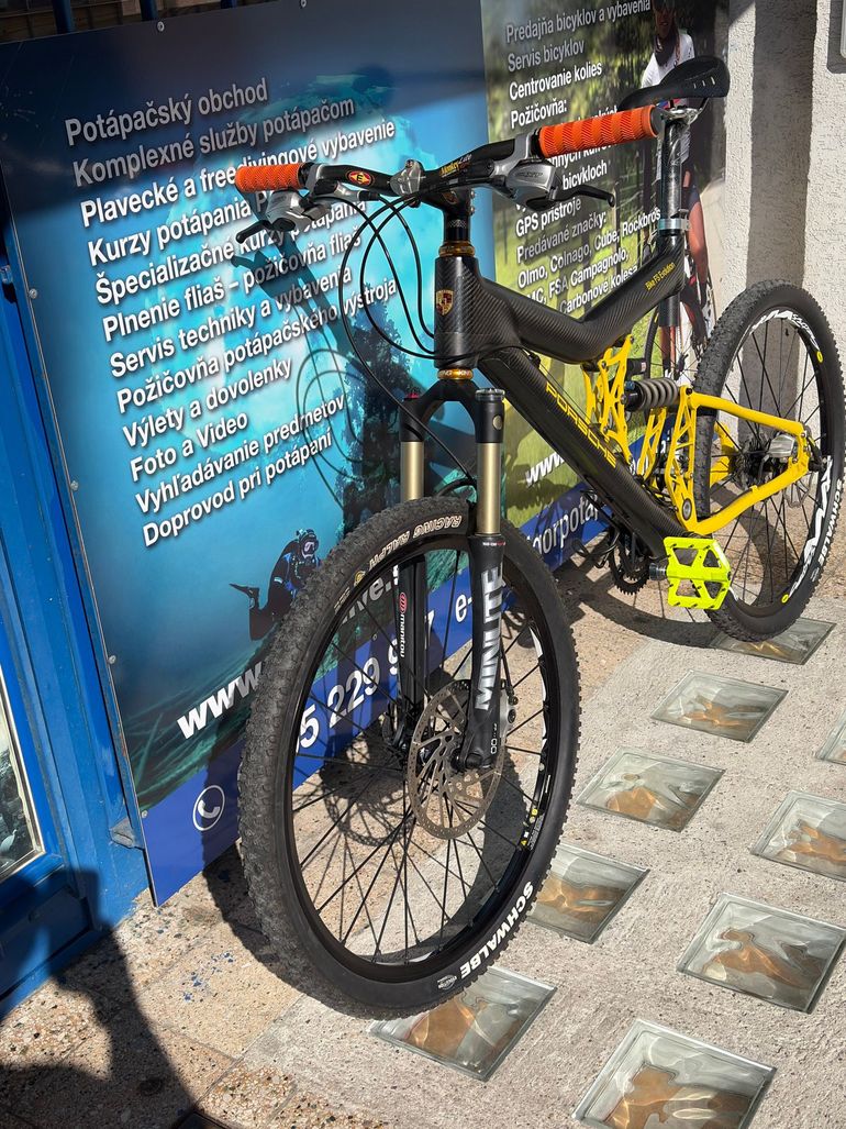 Used Porsche FS Evolution Carbon 1998 Mountainbike, Schwarz, 27,5 (650B) — image 5 of 15
