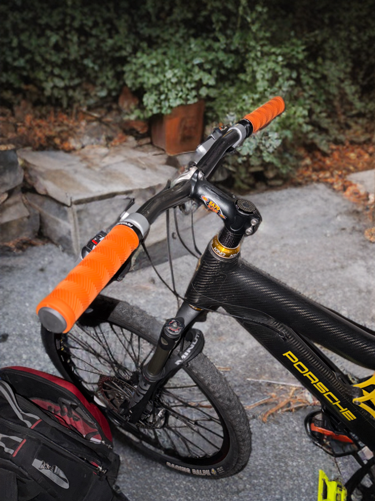 Used Porsche FS Evolution Carbon 1998 Mountainbike, Schwarz — image 4 of 5