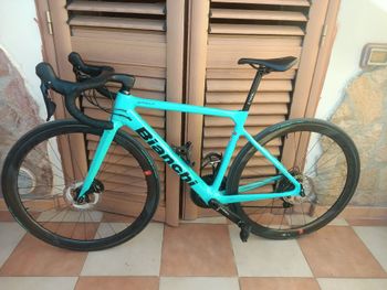 Used Bianchi Sprint Shimano 105 2020 Road & Gravel, Green — image 2 of 9