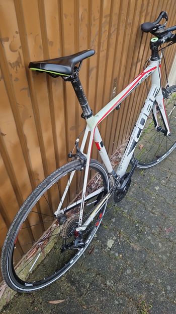 Used CUBE CUBE Custom SRAM Red eTap AXS 2001 Road & Gravel, White — image 4 of 5