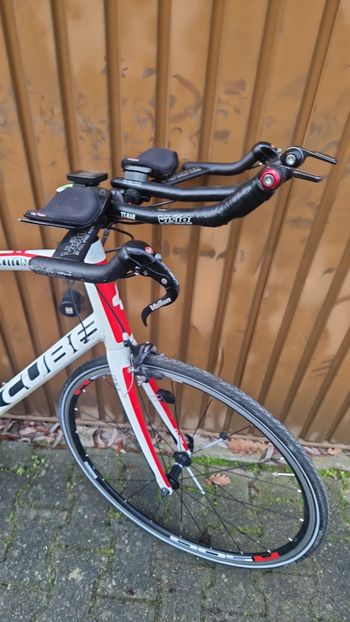 Used CUBE CUBE Custom SRAM Red eTap AXS 2001 Road & Gravel, White — image 3 of 5