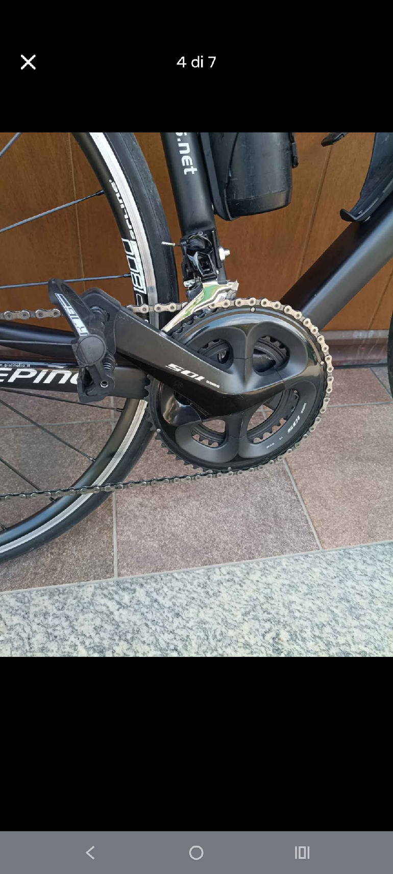 Used pepino Pepino Custom Shimano 105 2019 Road & Gravel, Black — image 3 of 6