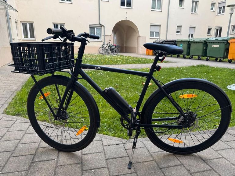 Used SUSHI Bikes Sushi Maki 3.0 Inkl. Zubehör 2024 Urban, Black — image 12 of 15