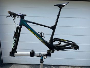 Used Scott Spark RC World Cup (EU) 2024 Frameset 2024 Mountainbike, Green, 29 — image 2 of 3