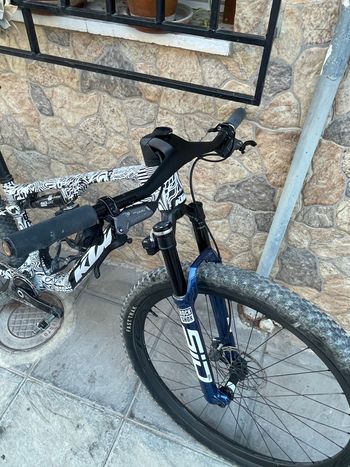 Used KTM Scarp Sram Eagle Transmission GX 2025 Mountainbike, White — image 4 of 5