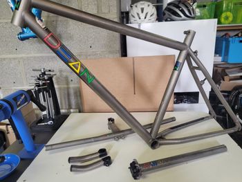 Used Dean DEAN TITANIUM Frameset 1994 MTB