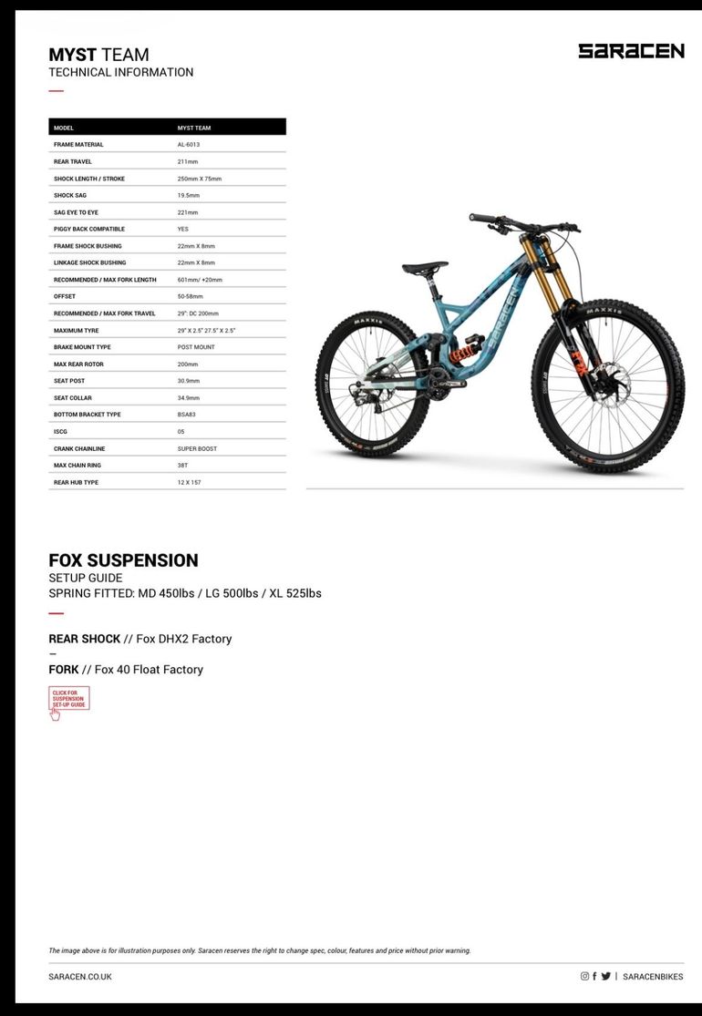 Used Saracen Myst Team - LTD 2026 2026 Mountainbike — image 17 of 18