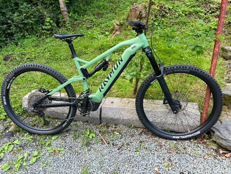 Used Raymon Trailray 170 2025 2025 Mountainbike, Green — image 2 of 9